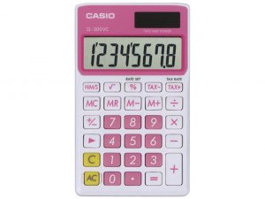 Casio RA3471 (r) Sl300vcpksih Solar Wallet Calculator With 8-digit Dis