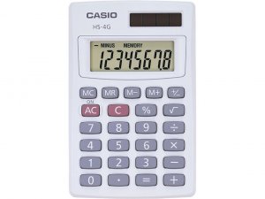 Casio HS4G , Hs-4g, Mini Handheld, Solar