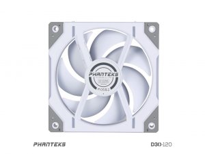 Phanteks PH-F120D30R_DRGB_PWM_WT01 Casefans  Ph-f120d30r_drgb_pwm_wt01