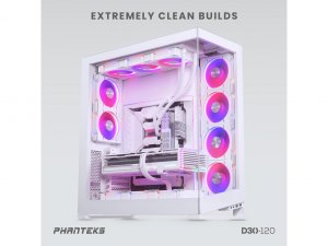 Phanteks PH-F120D30R_DRGB_PWM_WT01 Casefans  Ph-f120d30r_drgb_pwm_wt01