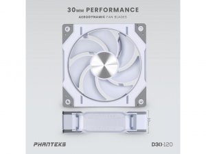 Phanteks PH-F120D30R_DRGB_PWM_WT01 Casefans  Ph-f120d30r_drgb_pwm_wt01