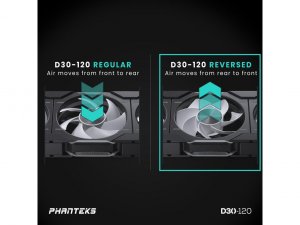 Phanteks PH-F120D30R_DRGB_PWM_BK01 Case  Ph-f120d30r_drgb_pwm_bk01 R