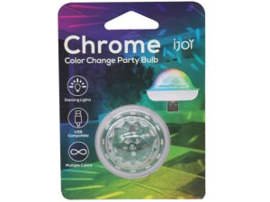 Bulk AD199 Ijoy Chrome Color Changing Usb Party Bulb