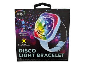 Bulk AD594 Ihip Rechargeable Rgb Disco Light Projector Bracelet