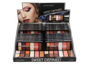 Bulk AD268 Santee Sweet Defined Eyeshadow Amp; Blush Palette In Counte