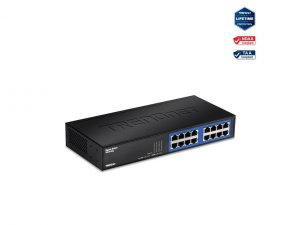 Trendnet DM3928 Teg-s16dg Gigabit Greennet Switch - 16 X Gigabit Ether