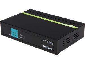 Trendnet VZ0050 5-port Gigabit Poe+ Switch - 2 Layer Supported - Deskt