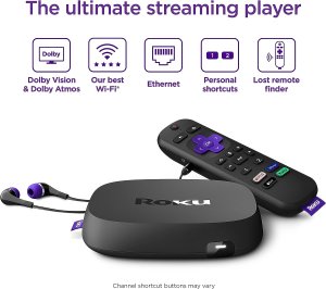 Roku 4800R Ultra | Streaming Device Hd4khdrdolby Vision With Dolby Atm