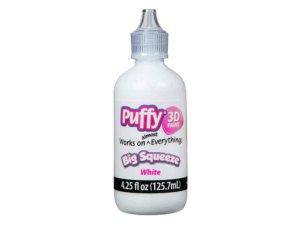 Bulk AD392 Puffy 3d 4.25oz Shiny White Paint