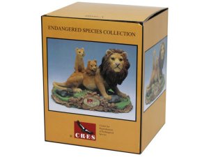 Bulk AD295 Endangered Species Collection Lion Figurine