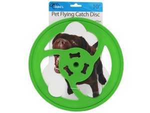 Bulk DI759 10quot; Lightweight Pet Flying Catch Disc