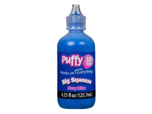 Bulk AD390 Puffy 3d 4.25oz Shiny Navy Blue Paint