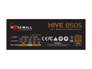 Rosewill HIVE-850S Hive Series 850 - Power Supply ( Internal ) - Atx12