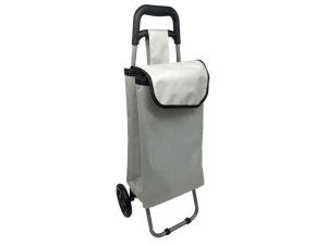 Bulk AB995 35quot; X 14quot; Folding Shopping Trolley Cart With Ergono