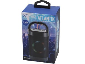 Bulk AD187 Ijoy Atlantik Led Bluetooth Speaker In Black