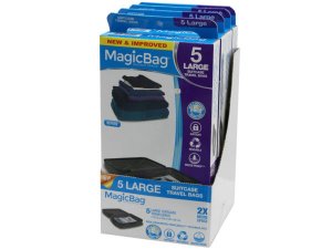 Bulk AC801 Large Magic Travel Bag 5 Pack