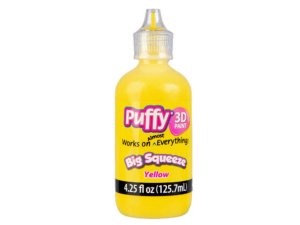 Bulk AD388 Puffy 3d 4.25oz Shiny Yellow Paint