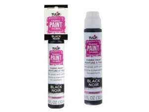 Bulk AC992 Tulip Black 1oz Fabric Paint Dauber