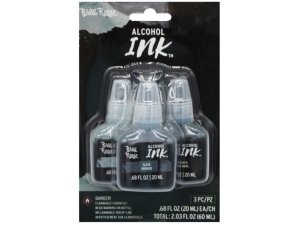 Bulk AD167 Brea Reese 3 Pack 2 Oz Alcohol Ink Paint In Fog, Slate Amp;