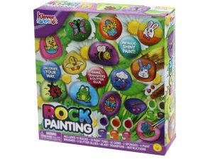 Bulk AC928 Klever Kits Rock Painting Kit With Easter Theme