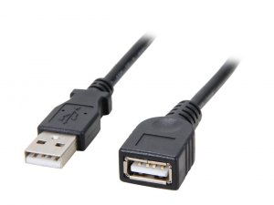 Startech DM7810 6 Ft Black Usb 2.0 Extension Cable A To A - Mf - Exten