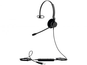 Jabra 2393-829-109 Biz 2300 Uc Mono Usb Headset - Enhanced Audio Exper