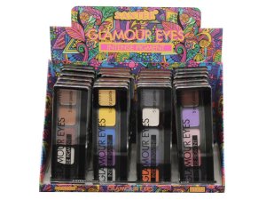 Bulk AD261 Glamour 5 Eyeshadow In Assorted Shades In Countertop Displa