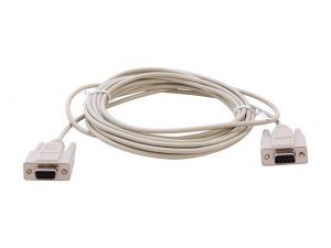 C2g KCC 03046 15ft Db9 Ff Serial Rs232 Null Modem Cable - Beige