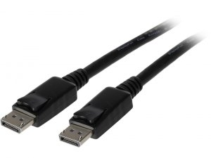 Tripp P580015 15ft Displayport Cable With Latches Video  Audio Dp 4k X