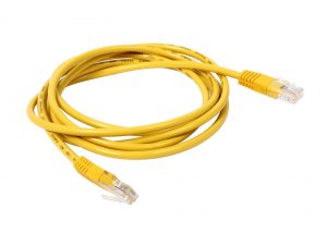 Tripp '115563 7ft Cat5e - Cat5 350mhz Molded Patch Cable Rj45 M-m Yell