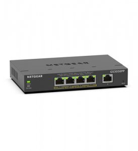 Netgear GS305EPP-100NAS 5 Port Gb Hp Poe Smart Plus