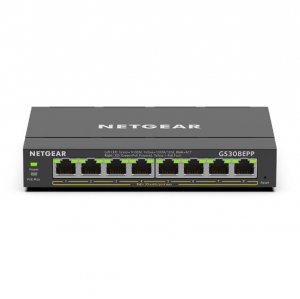 Netgear GS308EPP-100NAS 8 Port Gb Hp Poe Smart Plus