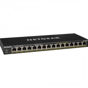 Netgear GS316PP-100NAS 16port Gig Unmanaged Poe+with