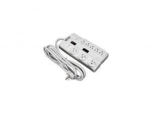 Tripp '073037 Surge Protector Power Strip 120v 5-15r 8 Outlet Rj11 8' 