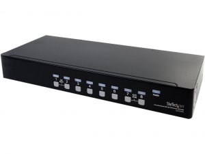 Startech CN6221 8 Port Rackmount Usb Vga Kvm Switch W Audio - Control 