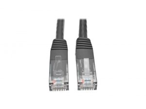 Tripp N200050BK Cat6 Gigabit Molded Patch Cable Rj45 M-m 550mhz 24 Awg