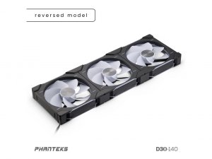 Phanteks PH-F140D30R_DRGB_PWM_BK01_3P Case Fan  Ph-f140d30r_drgb_pwm_b