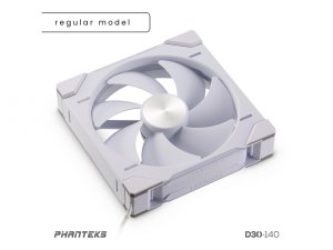 Phanteks PH-F140D30_DRGB_PWM_WT01 Case Fan  Ph-f140d30_drgb_pwm_wt01 R