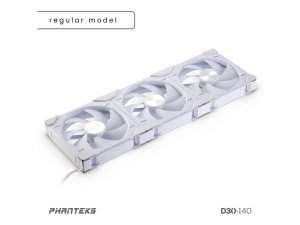 Phanteks PH-F140D30_DRGB_PWM_WT01_3P Case Fan  Ph-f140d30_drgb_pwm_wt0