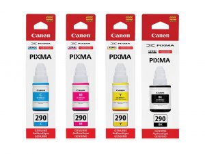 Original Canon CNM1595C001 Pixma Gi-290 Ink Bottle - Inkjet - Black - 