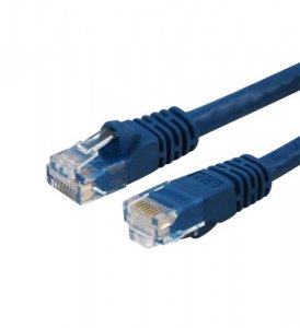 Wavenet WAV-5E04UMBL-PC-10 Cat5e Patch Cord 10ft Blue