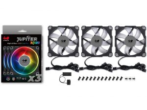 Inwin JUPITER AJ120 TRIPLE PACK In Win Jupiter Aj120 High Air Flow Add