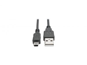 Tripp  6ft Hi-speed Usb 2.0 To Mini-b Cable Coiled Usb A-mini-b Mm 6ft