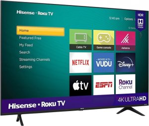 Hisense 58R6E3 58 Inch Model 2020 4k Roku Smart Tv Led Compatibility W