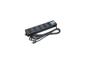 Tripp  Waber Power Strip 120v 5-15r 10 Outlet Metal 15' Cord 5-15p - N