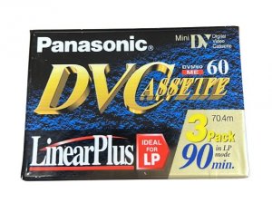 Panasonic AY-DVM60EJ/3P Ay-dvm60ej3p Mini Digital Videocassette (60 Mi