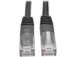 Tripp 3Q5930 Cat6 Gigabit Molded Patch Cable (rj45 M-m), Black, 5 Ft -