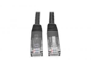 Tripp 3Q5930 Cat6 Gigabit Molded Patch Cable (rj45 M-m), Black, 5 Ft -