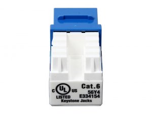 Tripp  (r) N238-001-bl Cat-6-cat-5e 110-style Punch-down Keystone Jack