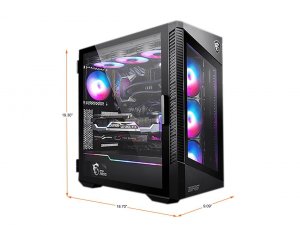 Msi VELOX100R Case  Mpg Velox 100r R